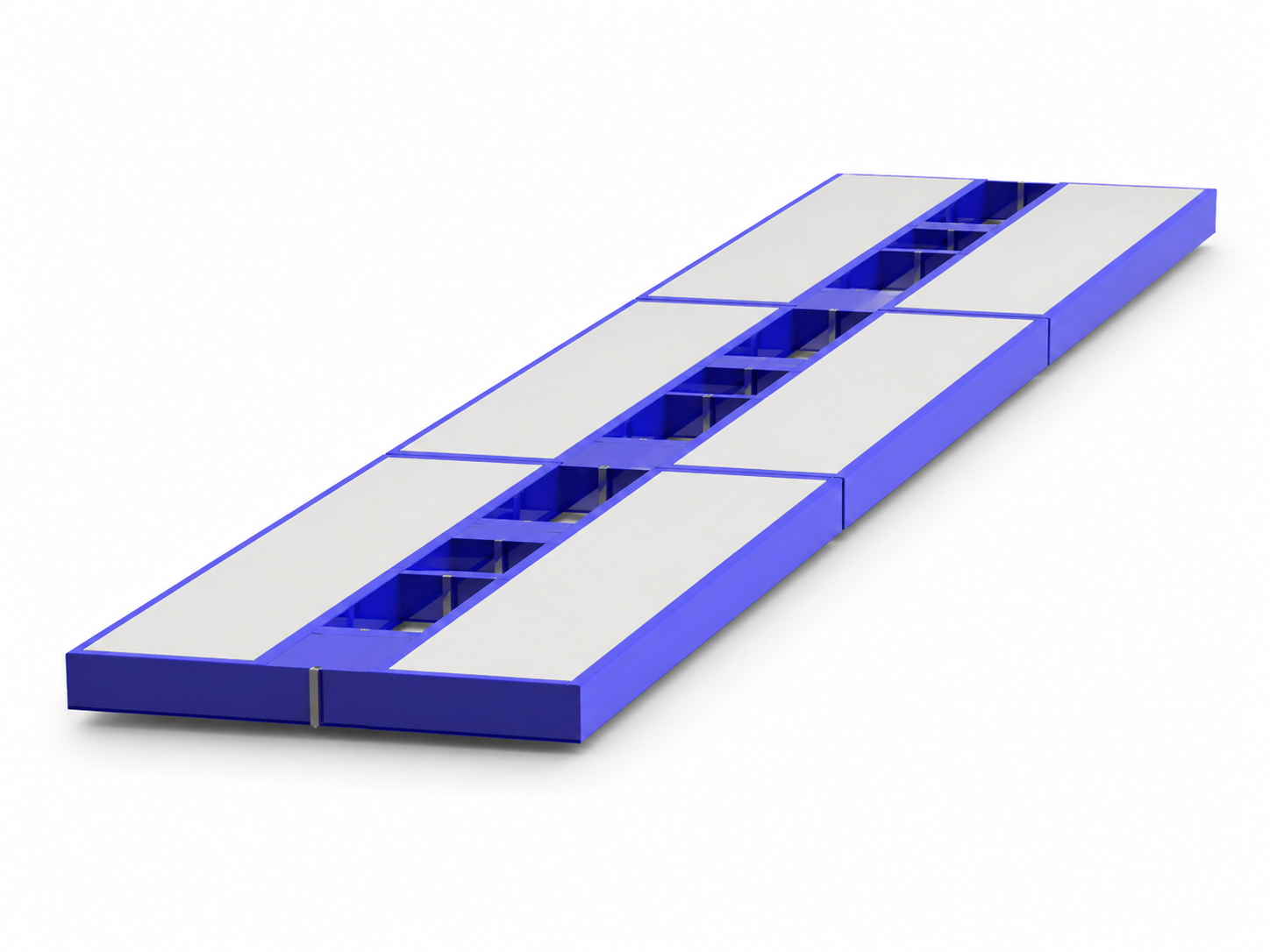 Balança rodoviária modular mista